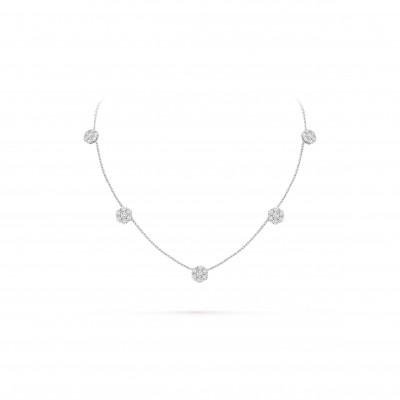 VAN CLEEF ARPELS FLEURETTE NECKLACE, 5 FLOWERS VCARP9VC00